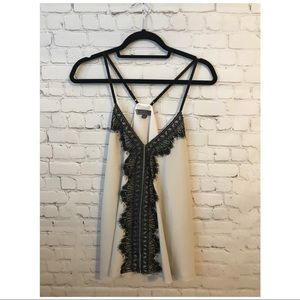 Buffalo lace cami top, size small